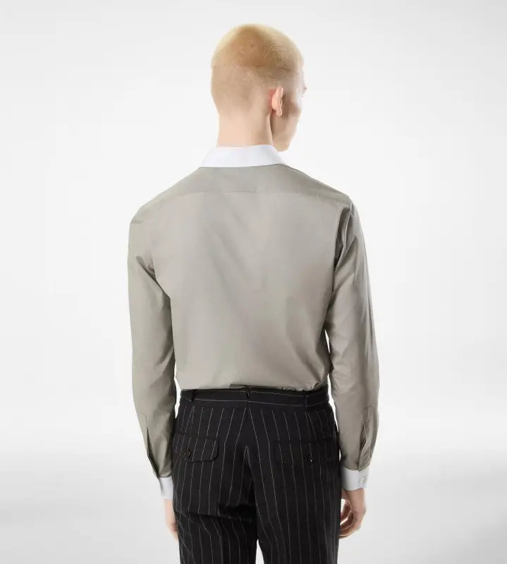 POPLIN CLASSIC FIT SHIRT STEEL online